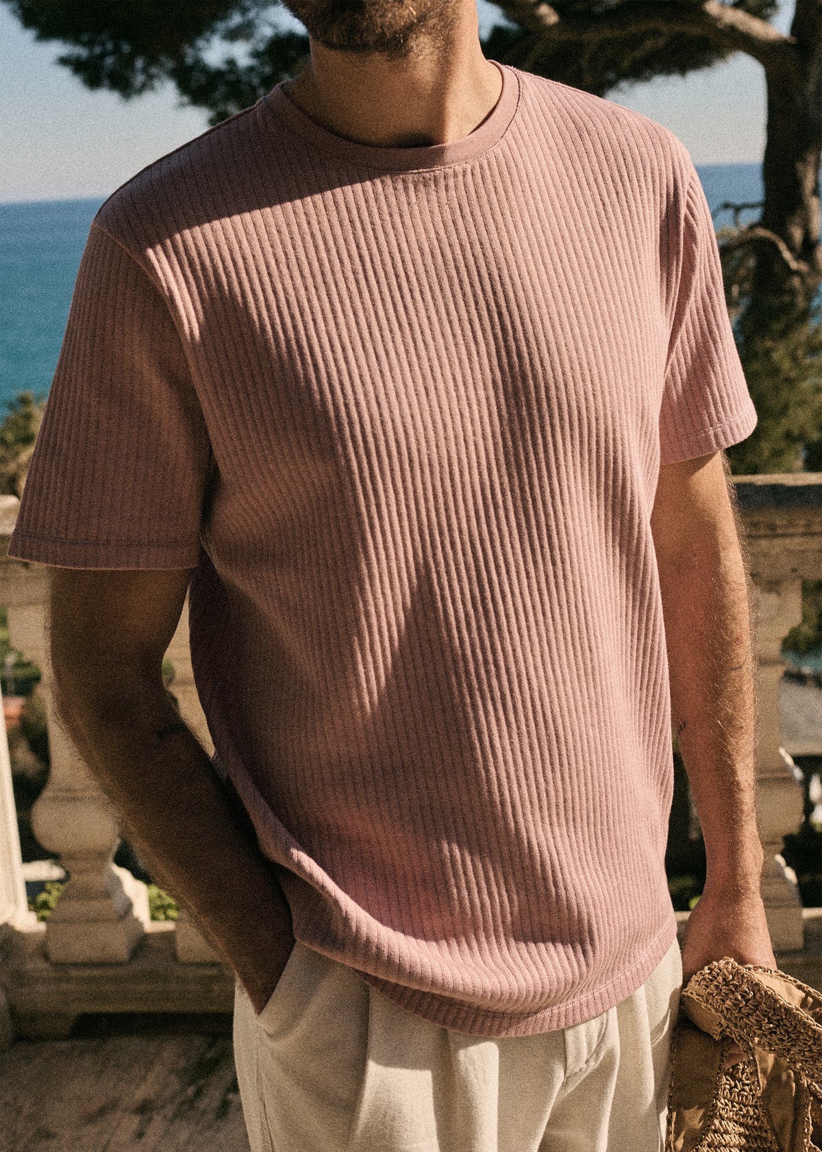 T-Shirt Celan - Vieux Rose