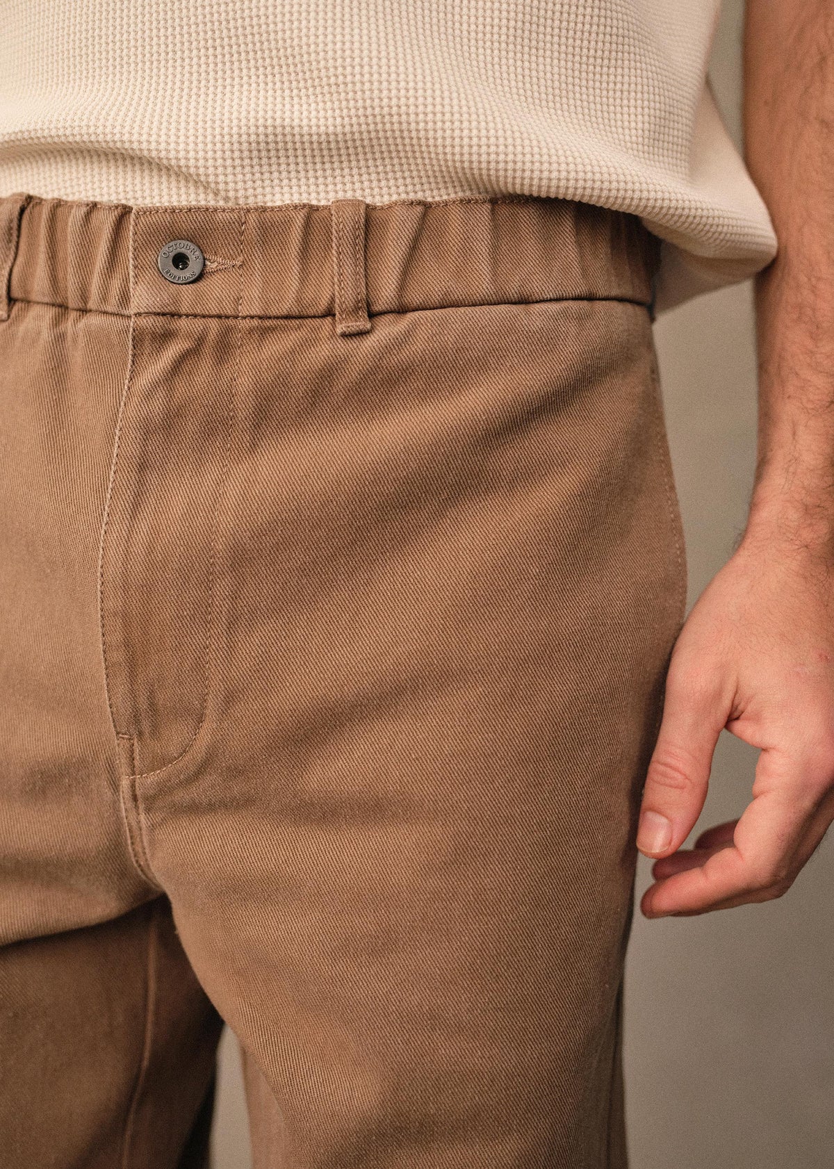 Pantalon Shane - Camel Délavé