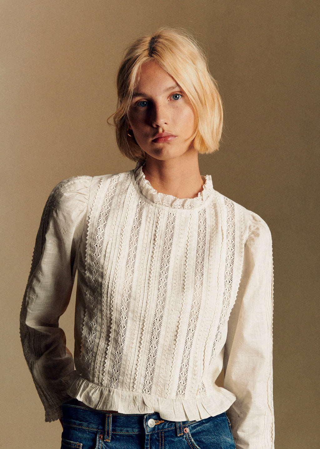 Blouse Suzania - Crème