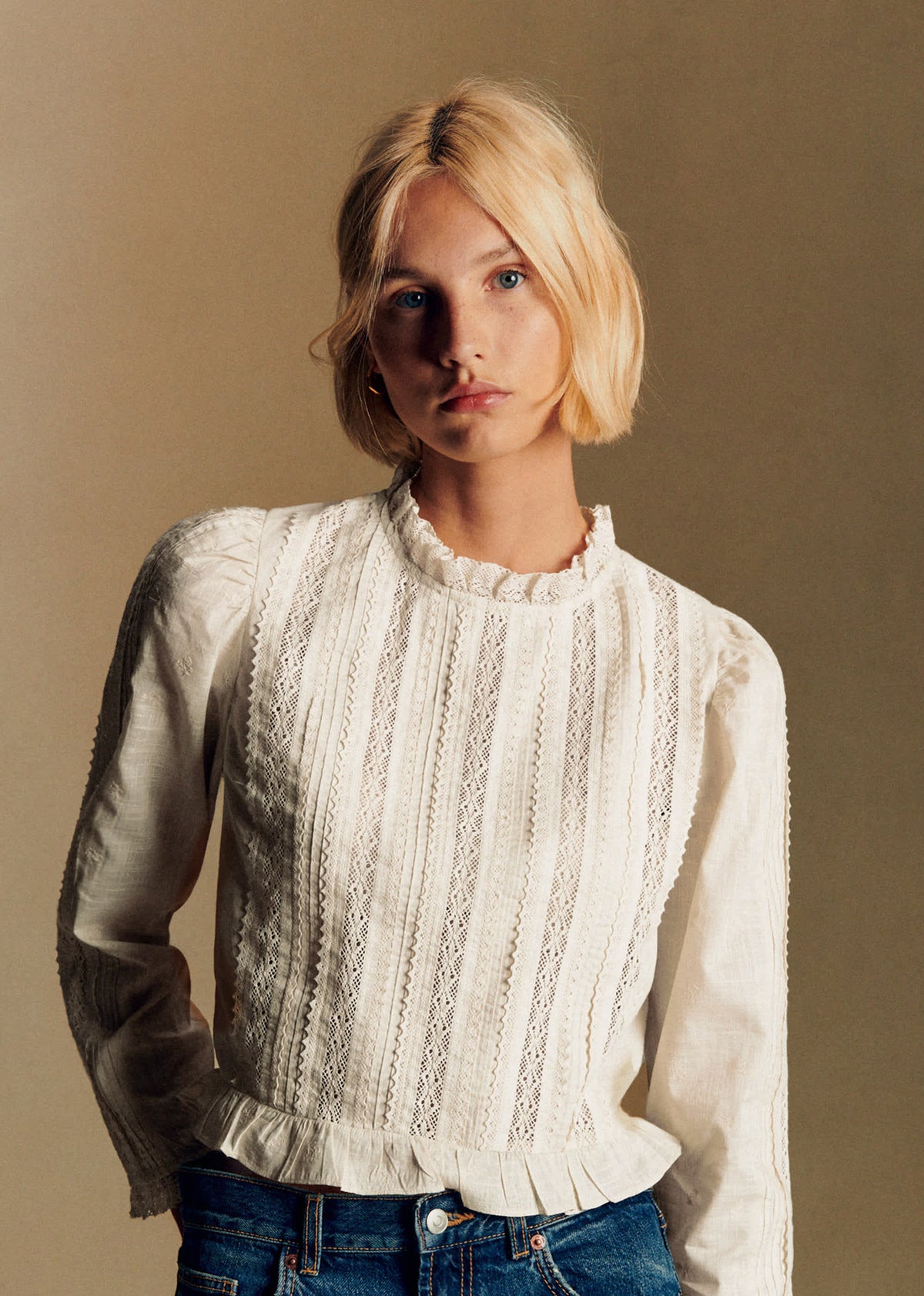 Blouse Suzania - Crème