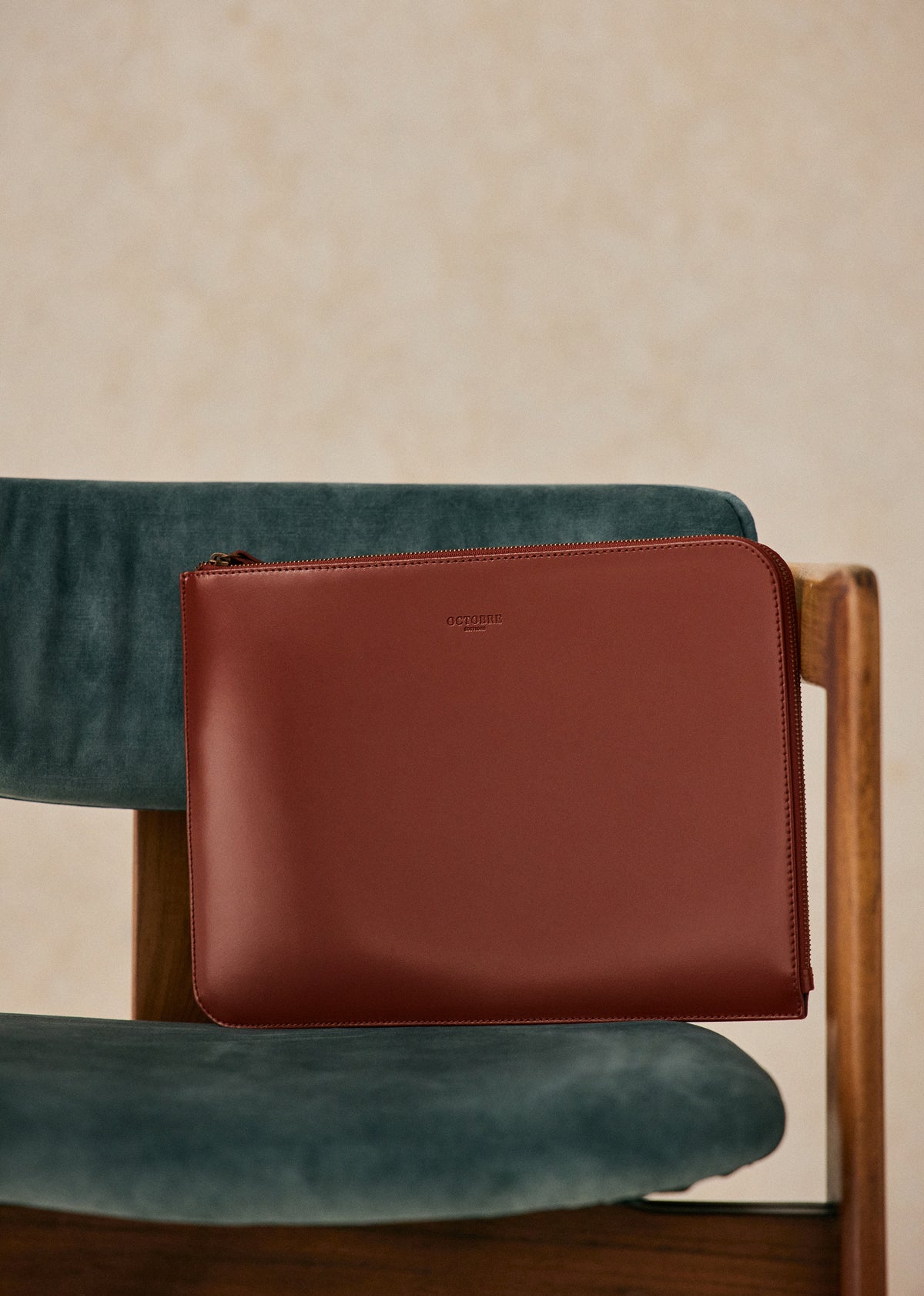 Pochette Ordinateur James - Camel