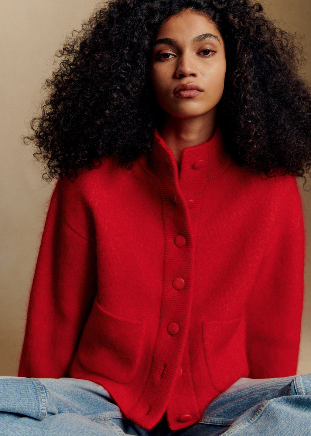 Veste Thais - Rouge