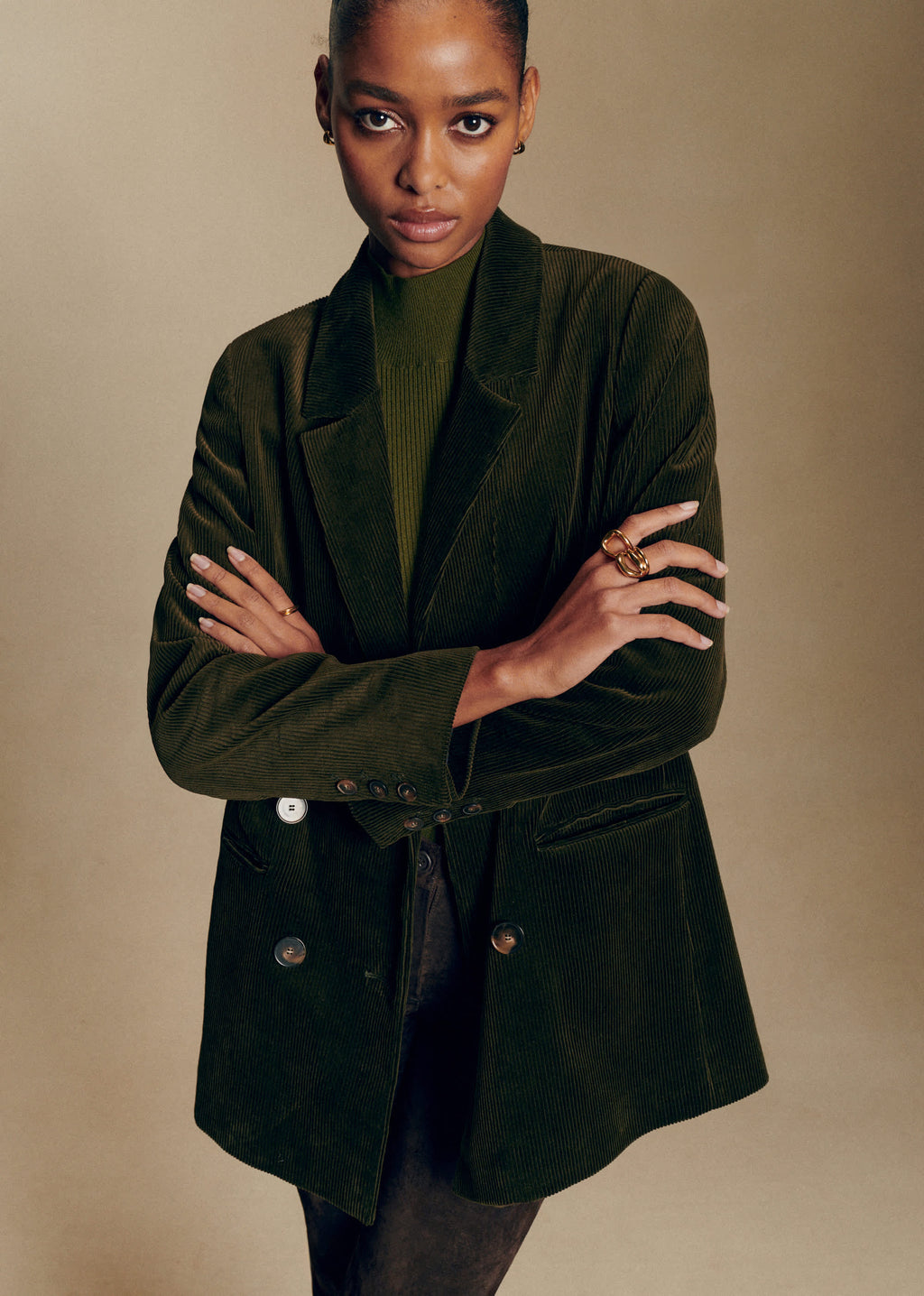 Veste Chelsea - Olive Foncé
