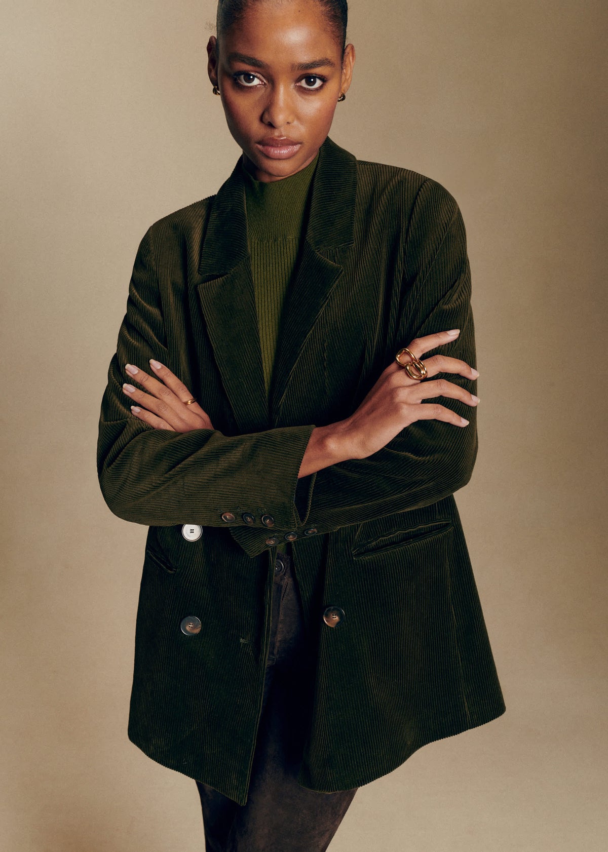 Veste Chelsea - Olive Foncé