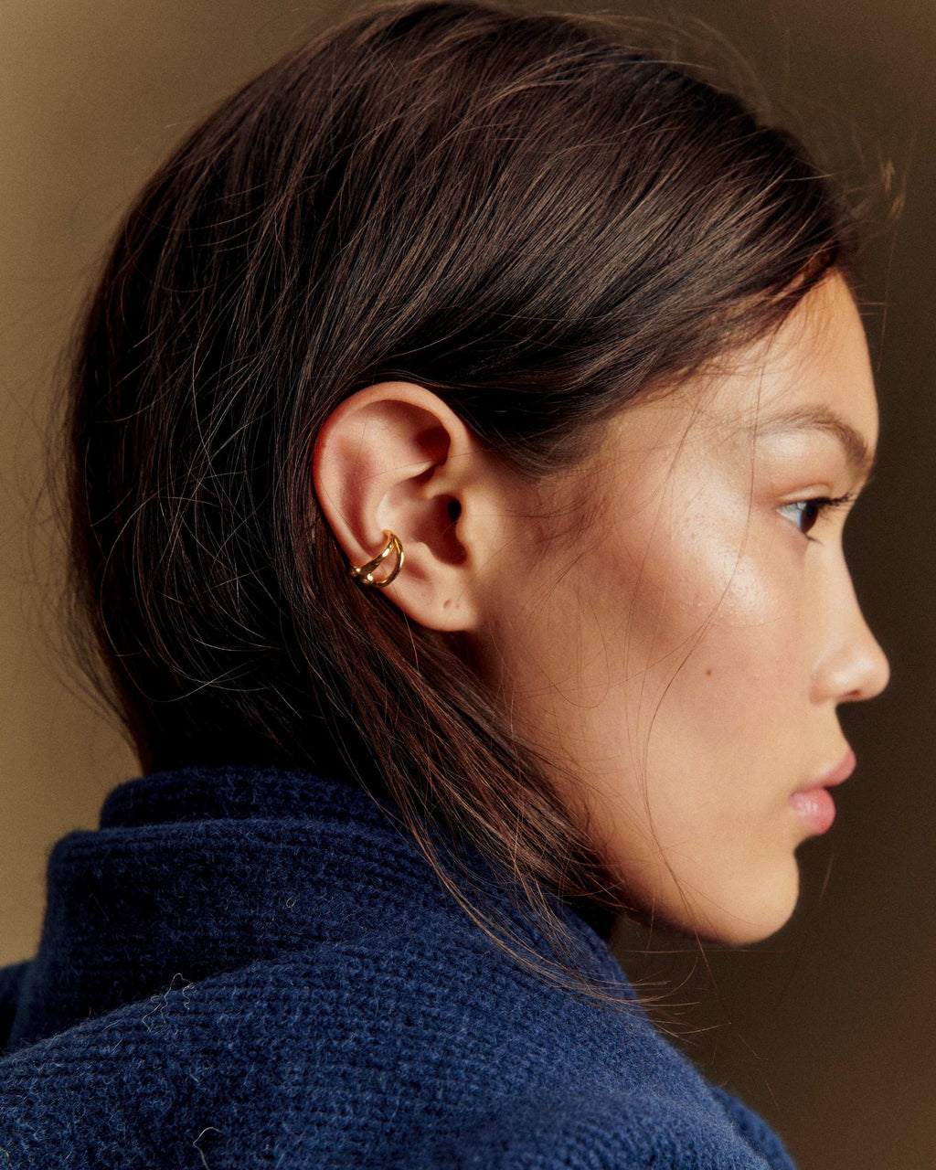 Ear cuff Gino - Doré