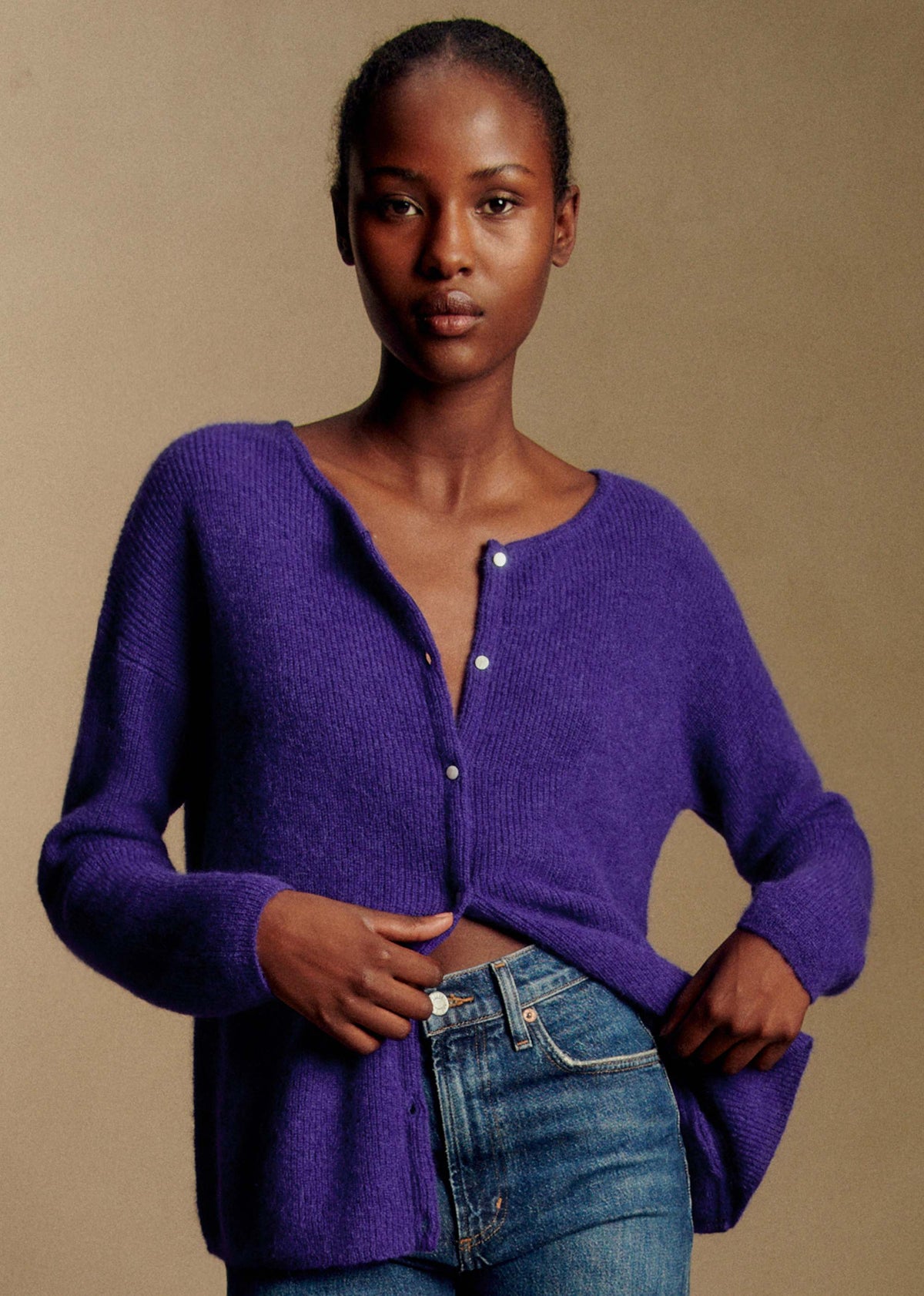 Gilet Gaspard - Violet Foncé