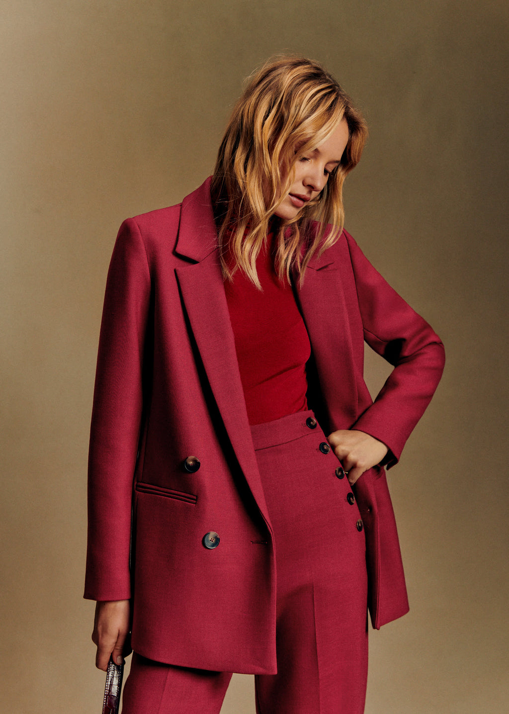 Veste Chelsea - Grenat