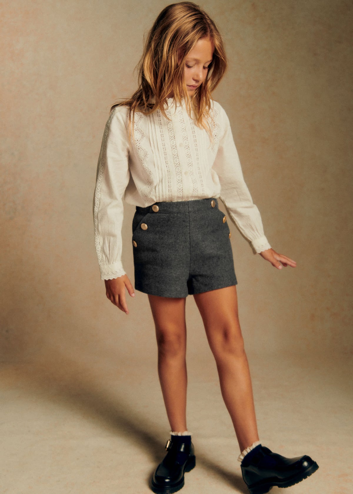 Short Margaux - Gris Chiné
