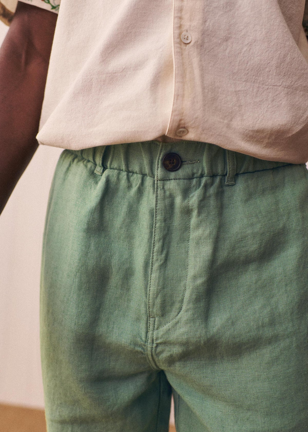 Pantalon Shane Lin - Vert Clair