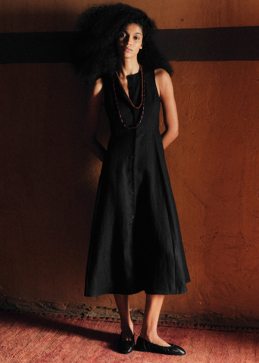 Robe ANNALUISA - Noir