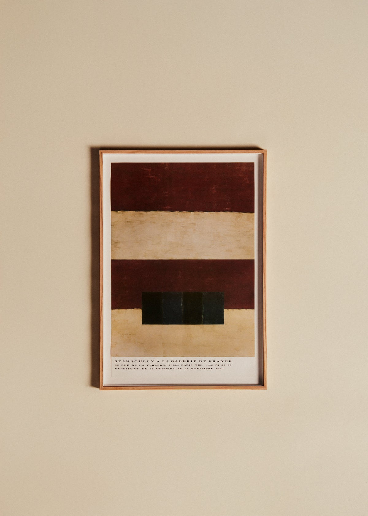 Affiche Sean Scully, 1970 - 46,5 x 66,5 cm