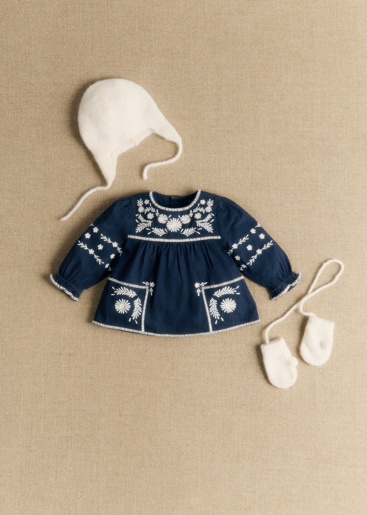 Blouse Grace - Bleu Marine