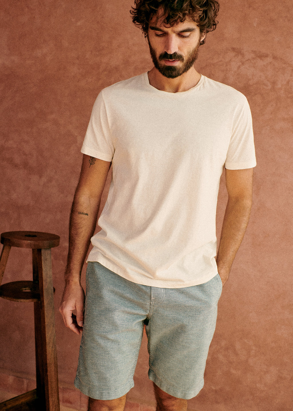 T-shirt Pace - Ecru