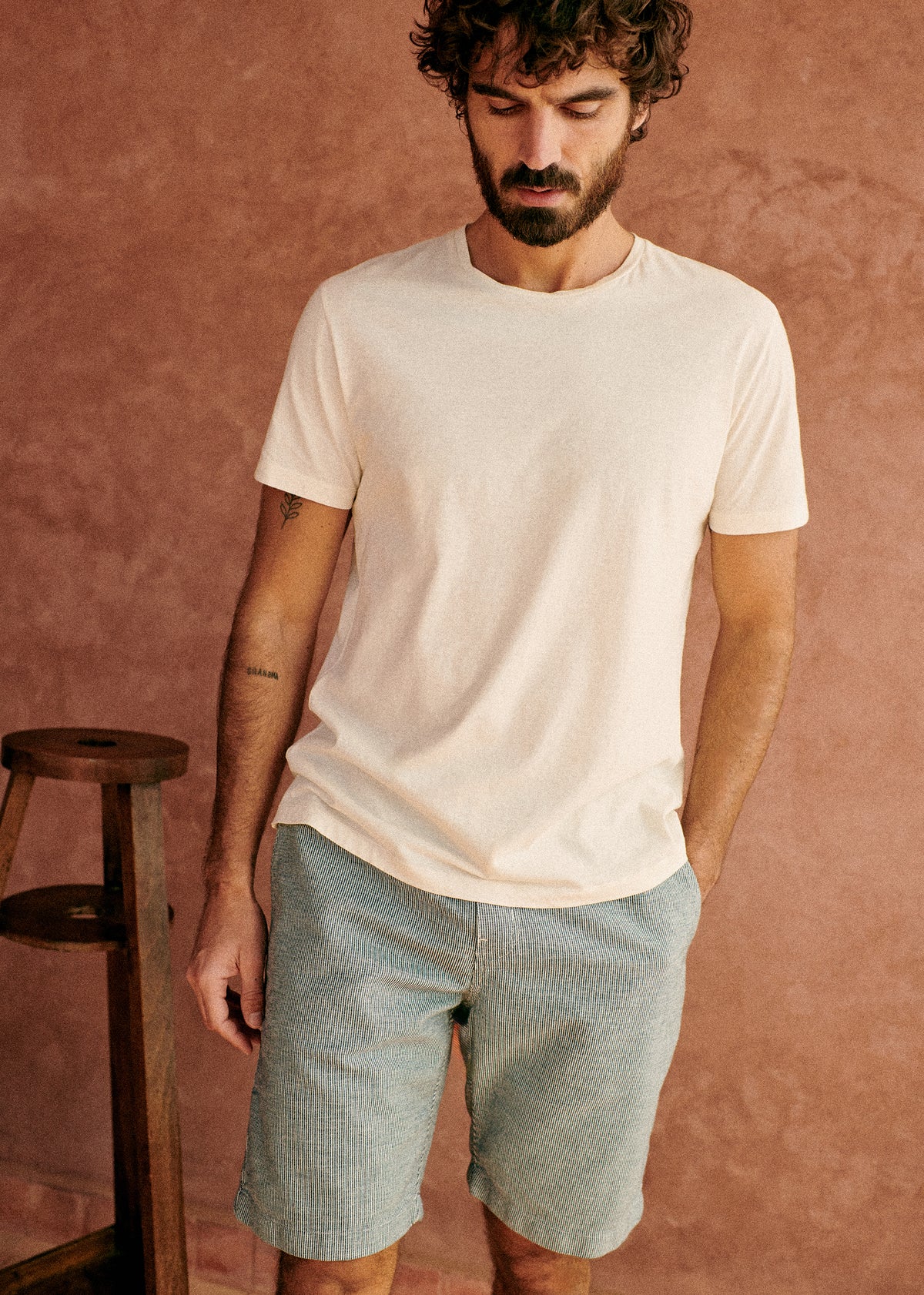T-shirt Pace - Ecru