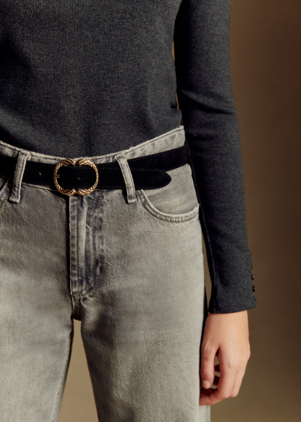Ceinture Fine Artemis - Noir