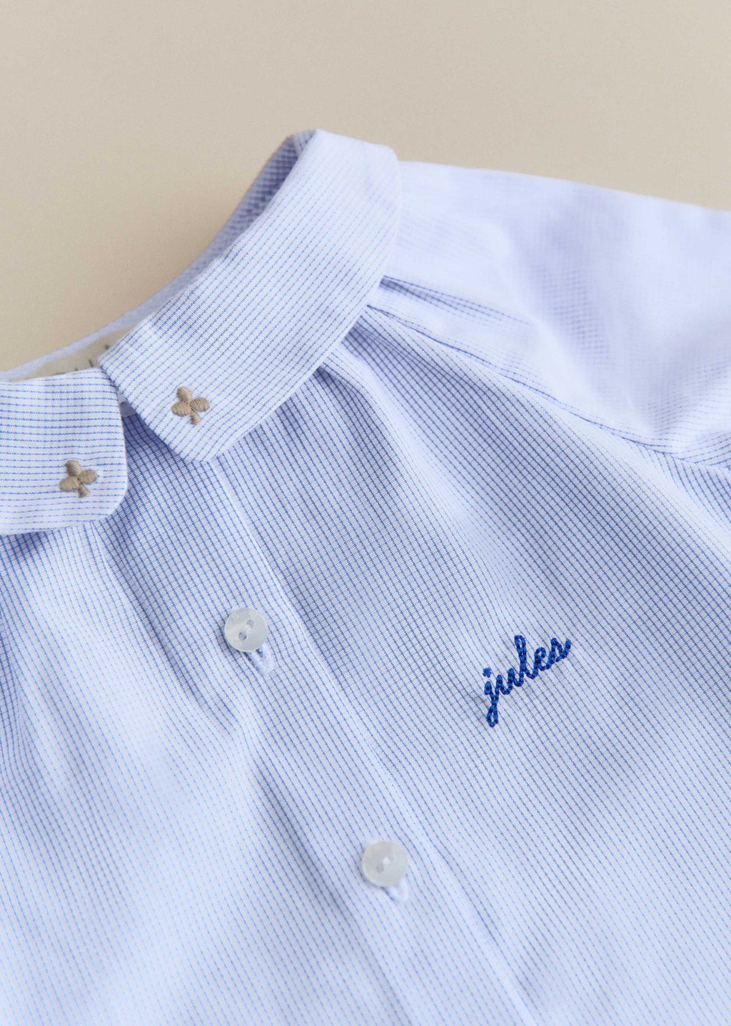 Chemise Joanne - Mini Carreau Bleu