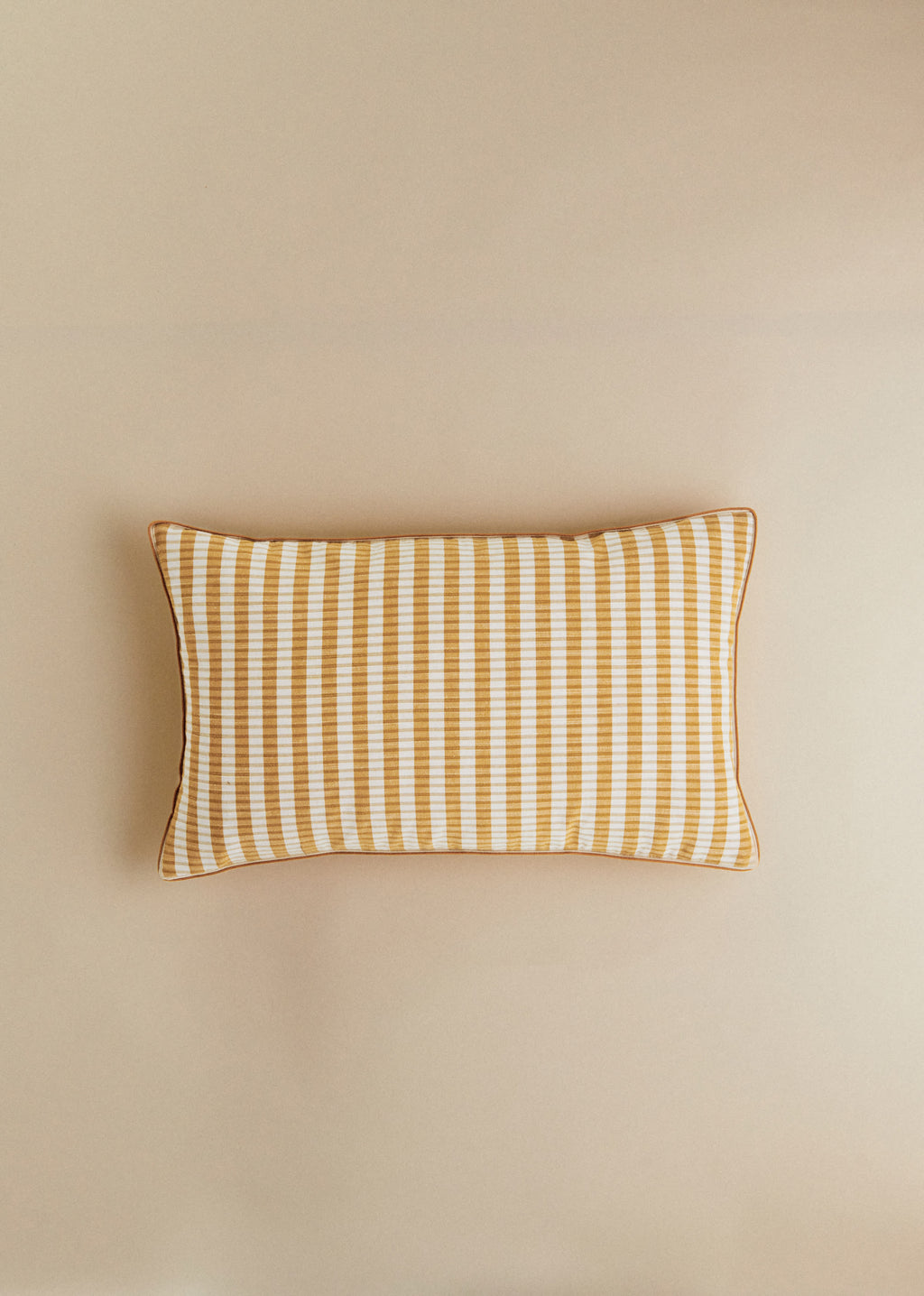 Coussin Tissé Pianissimo - Petit modèle - Caramel