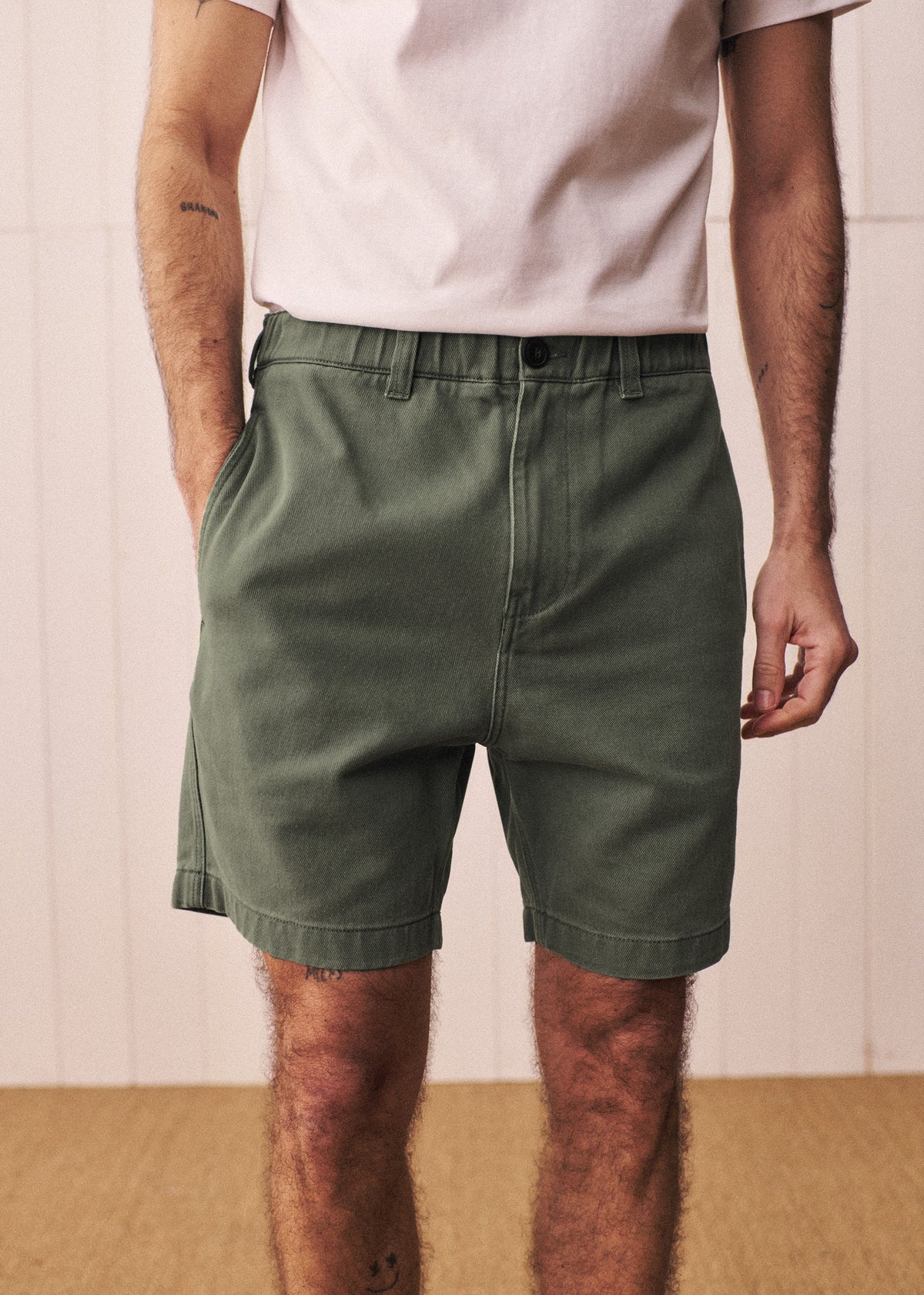 Short Tiber - Vert Délavé