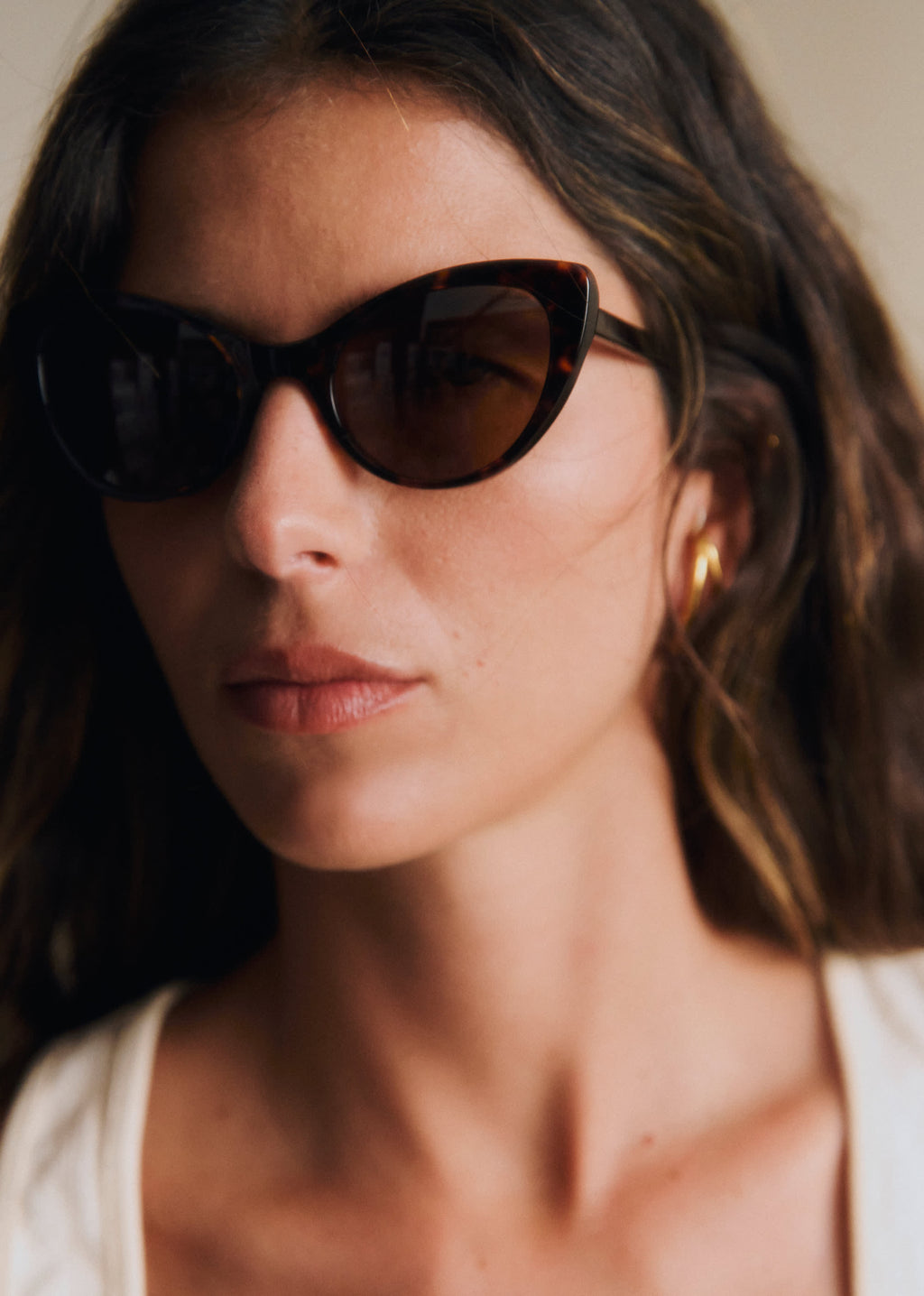 Lunettes de soleil Bianca - Ecaille Foncée