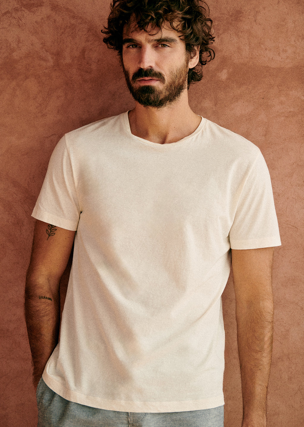 T-shirt Pace - Ecru