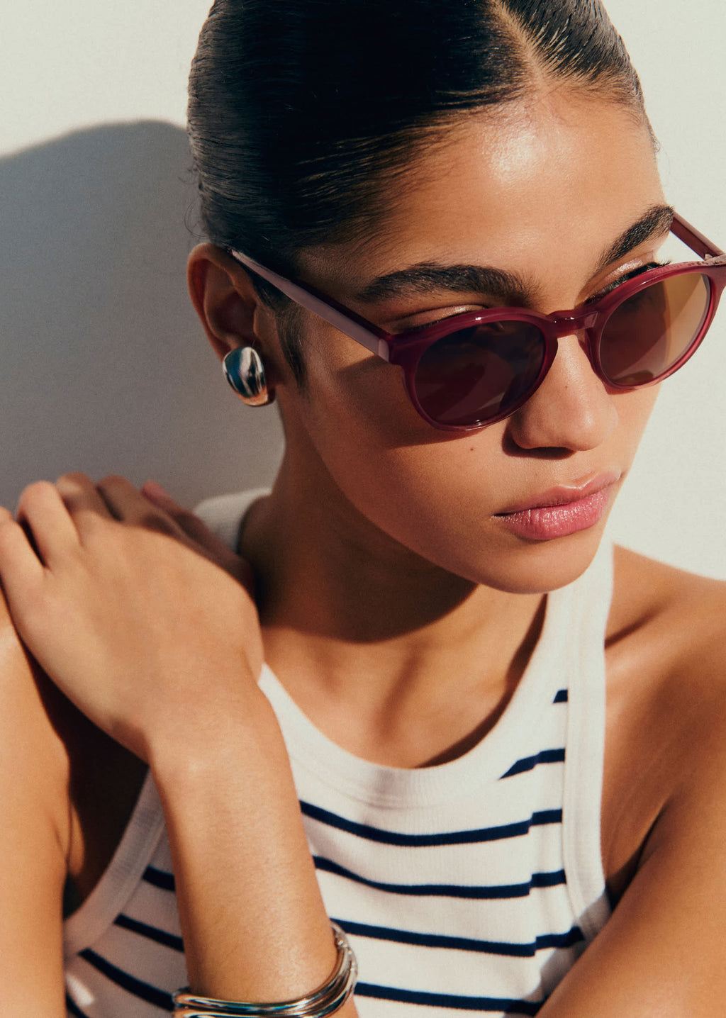 Lunettes de soleil Penelope - Prune