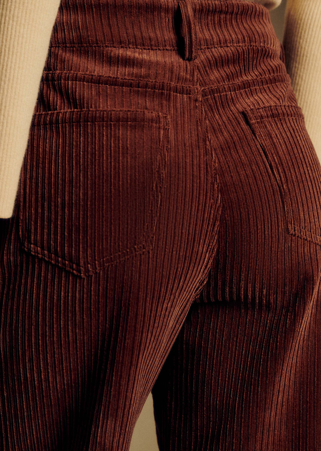 Pantalon Le New 70'S - Marron Foncé