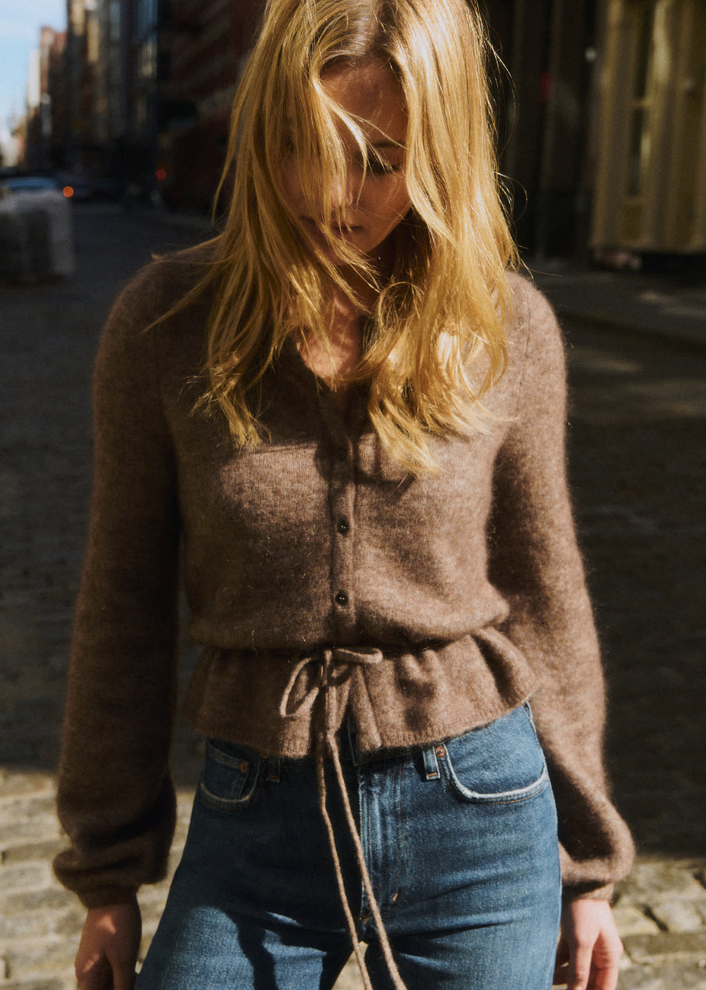 Gilet Barbara - Taupe Foncé