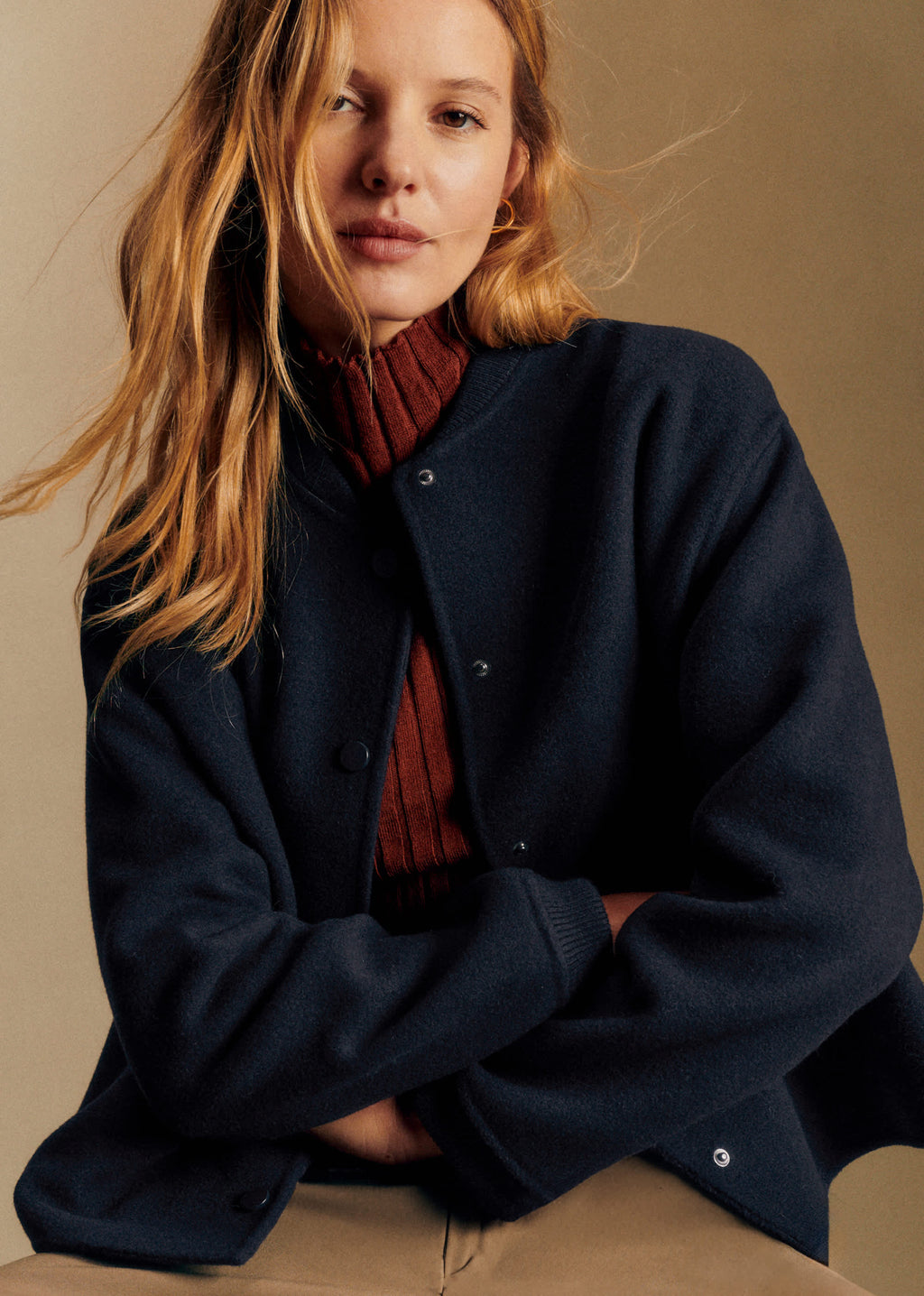 Manteau Suzy - Marine