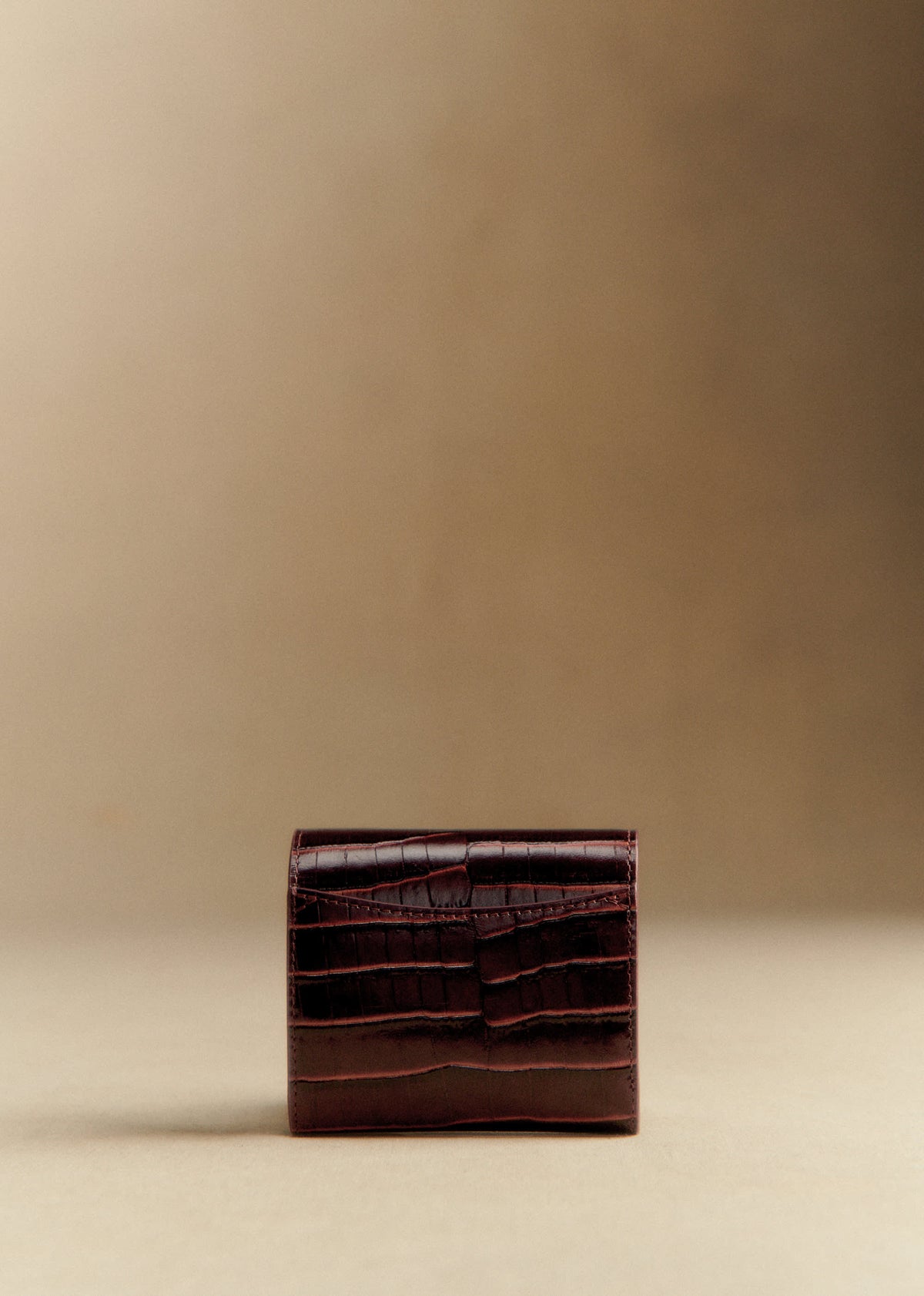 Portefeuille Petit Milo - Choco Croco