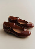 Ballerines Paula - Caramel Vernis