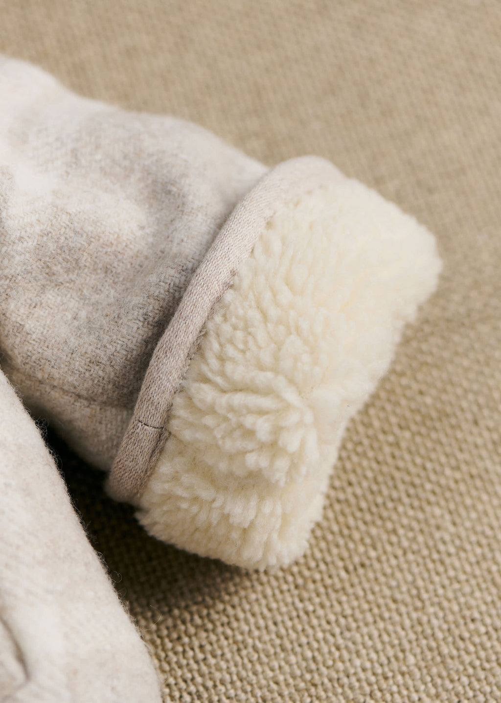 Manteau Abel - Carreaux Beige Écru