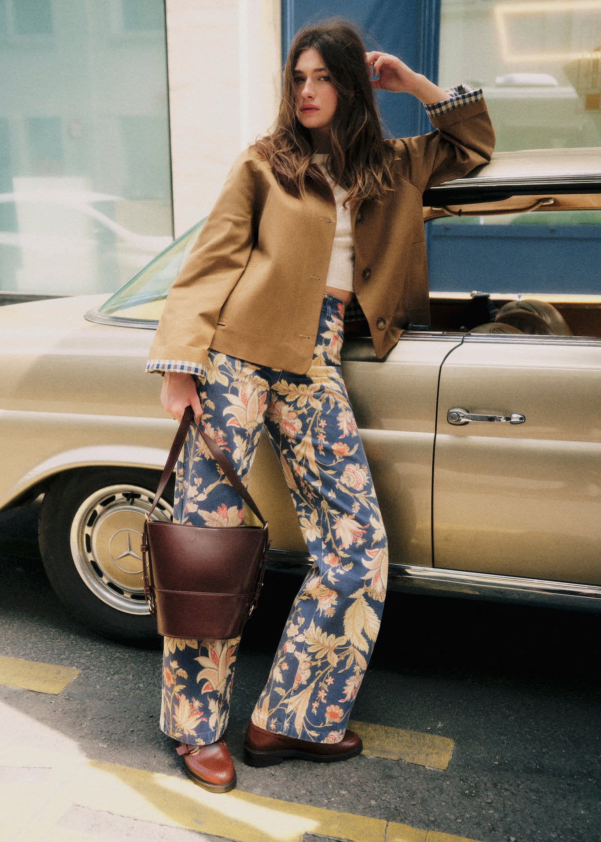 Pantalon Le Wide Leg - Imprimé Été sans fin