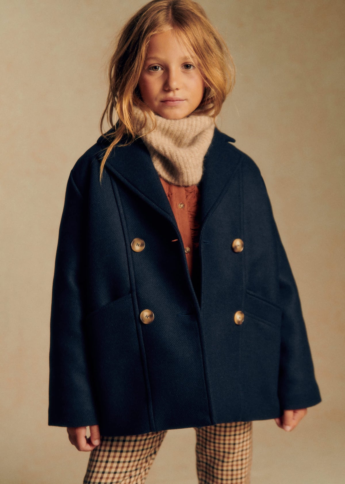 Manteau Zoé - Bleu Marine