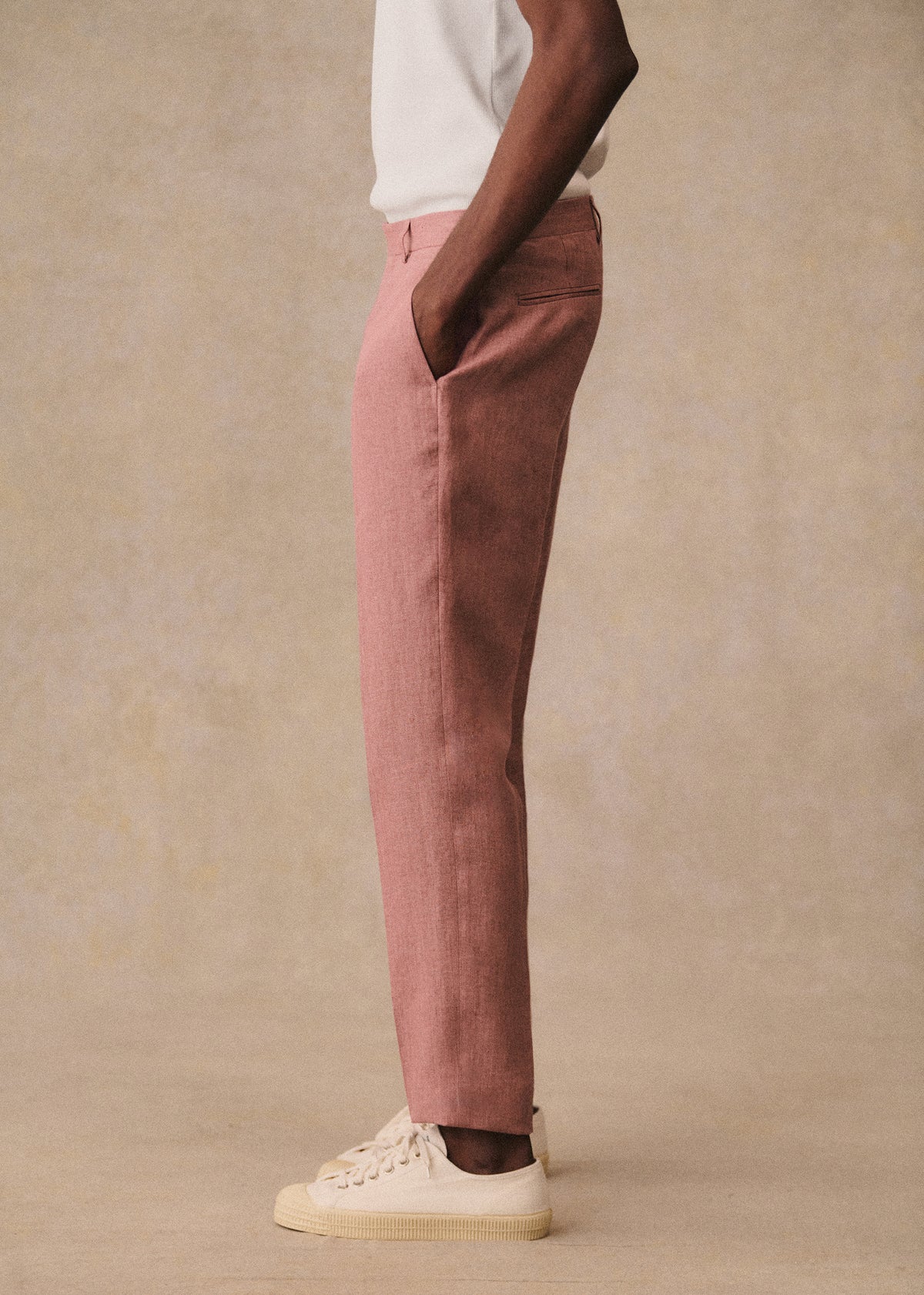 Pantalon Deon - Rose Chiné