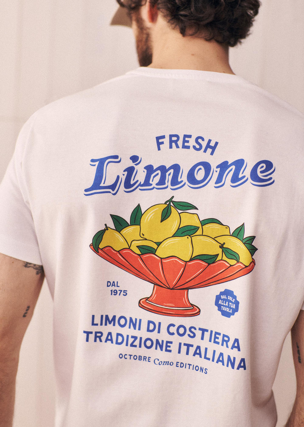 T-Shirt Limone - Blanc
