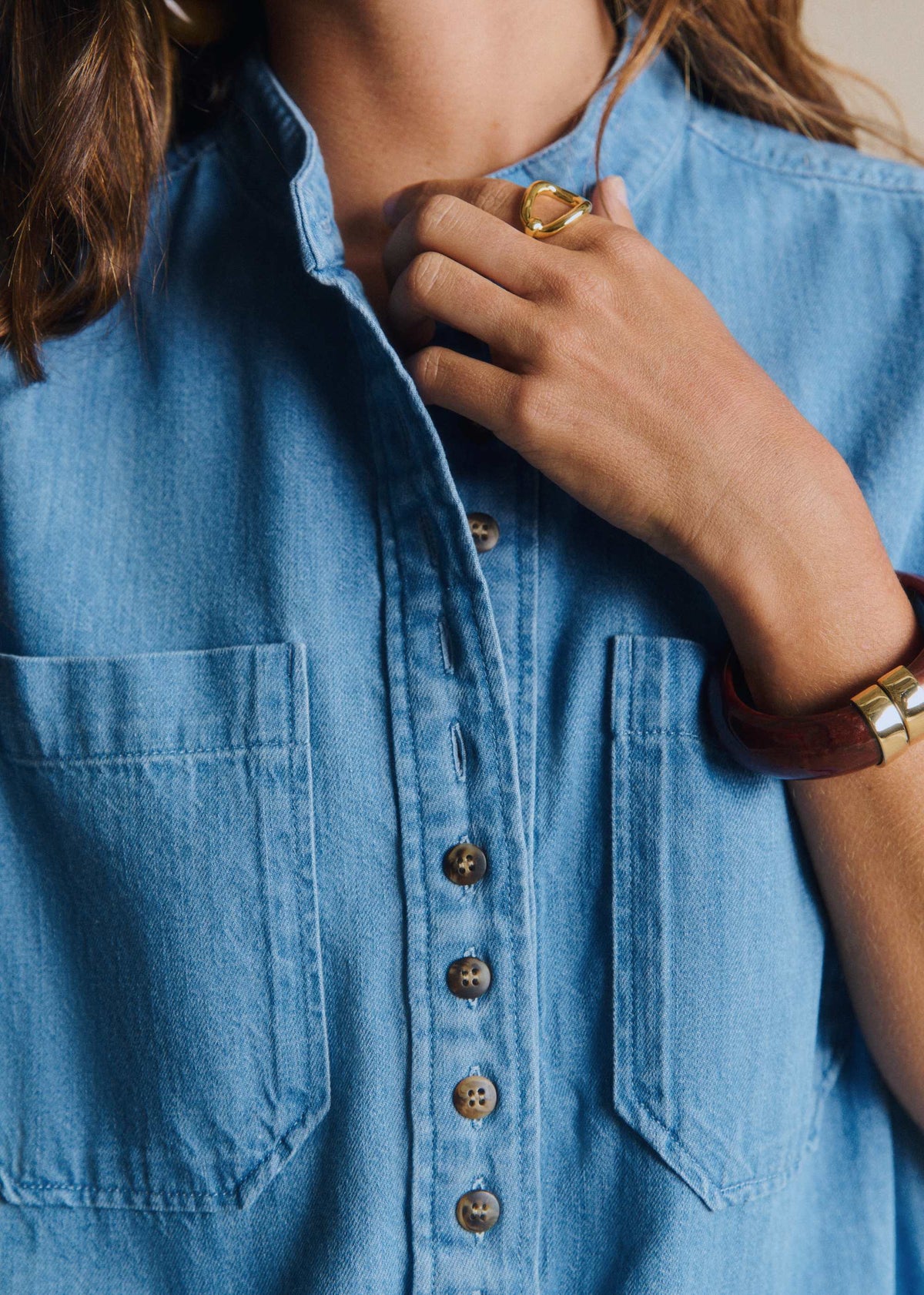 Robe Sonali - Bleu Clair