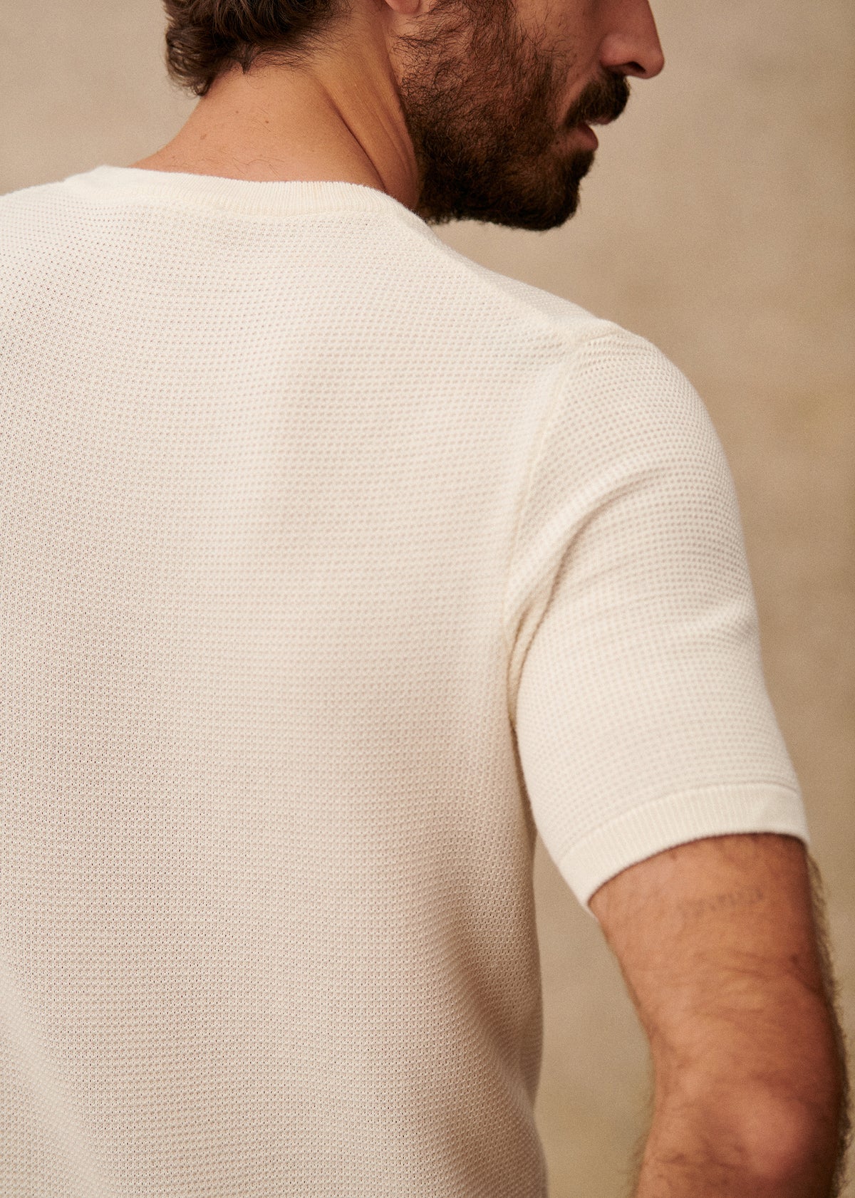 T-Shirt Maille Simeone - Blanc