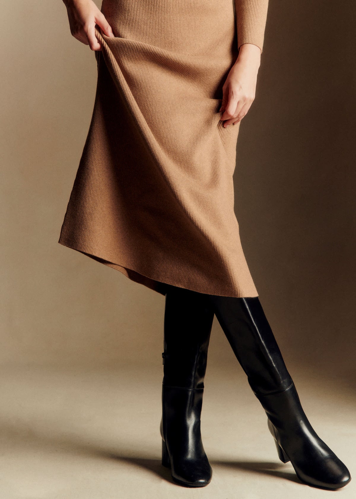 Bottes Theodora - Noir Glacé