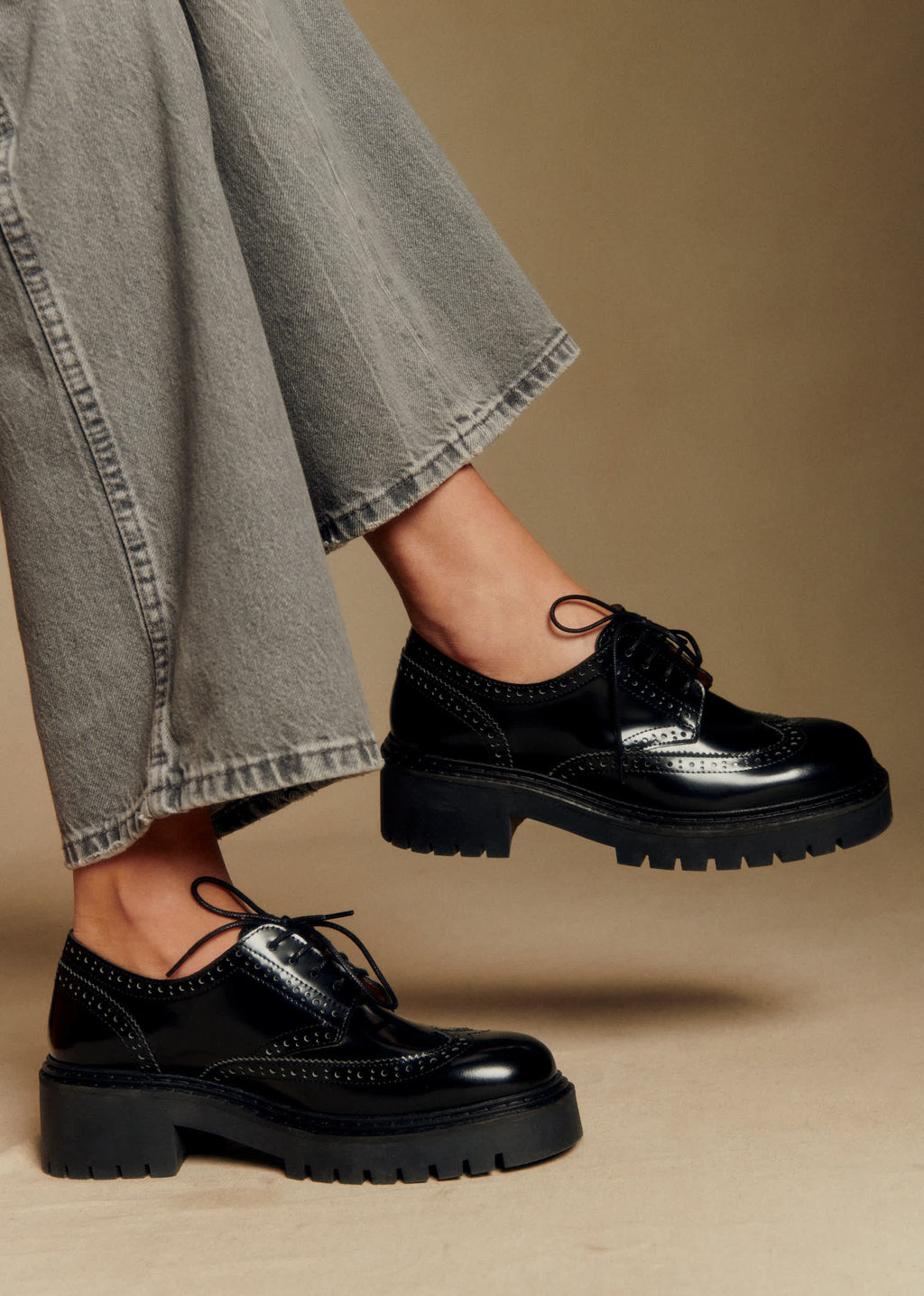 Derbies Jacob - Noir Glacé