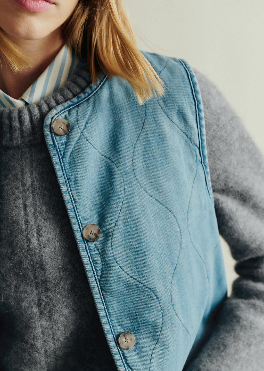 Veste Fred - Bleu Clair