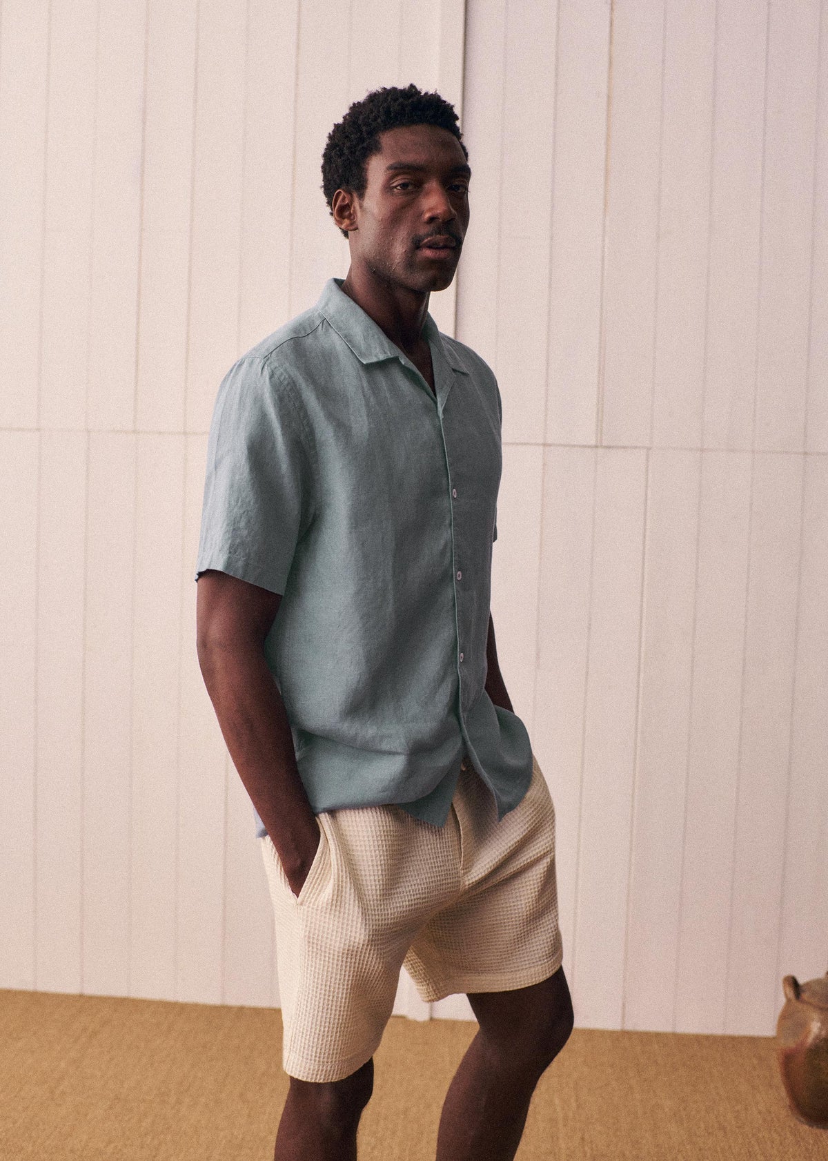 Chemise Holt Lin - Bleu Acier
