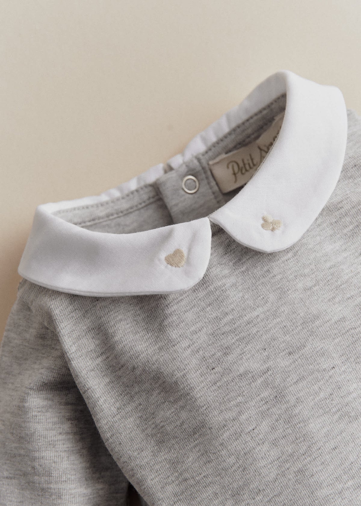 Body Billie - Gris Chiné / Ecru