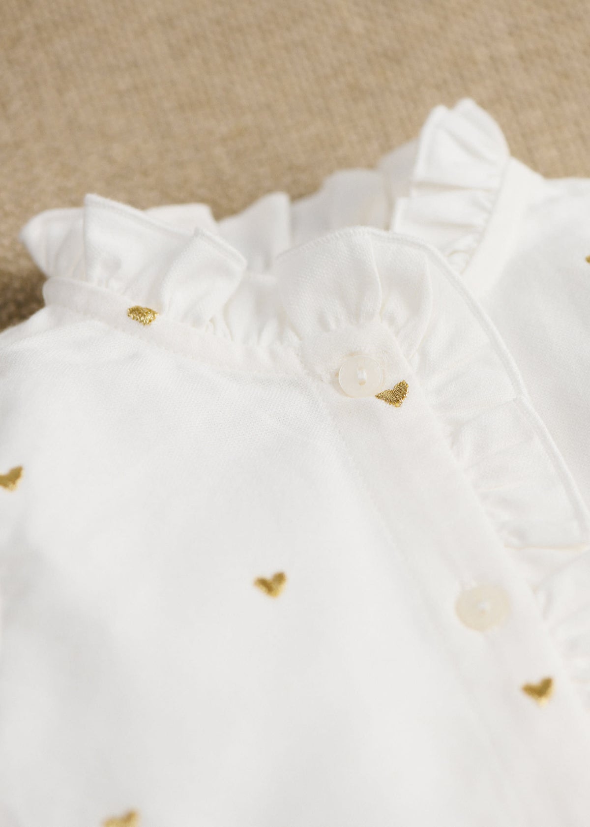 Chemise Chlo - Broderie Coeur Doré