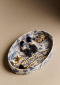 Petit Vide-poche - Sézane x Antoinette Poisson - Imprimé Oiseaux Bleus