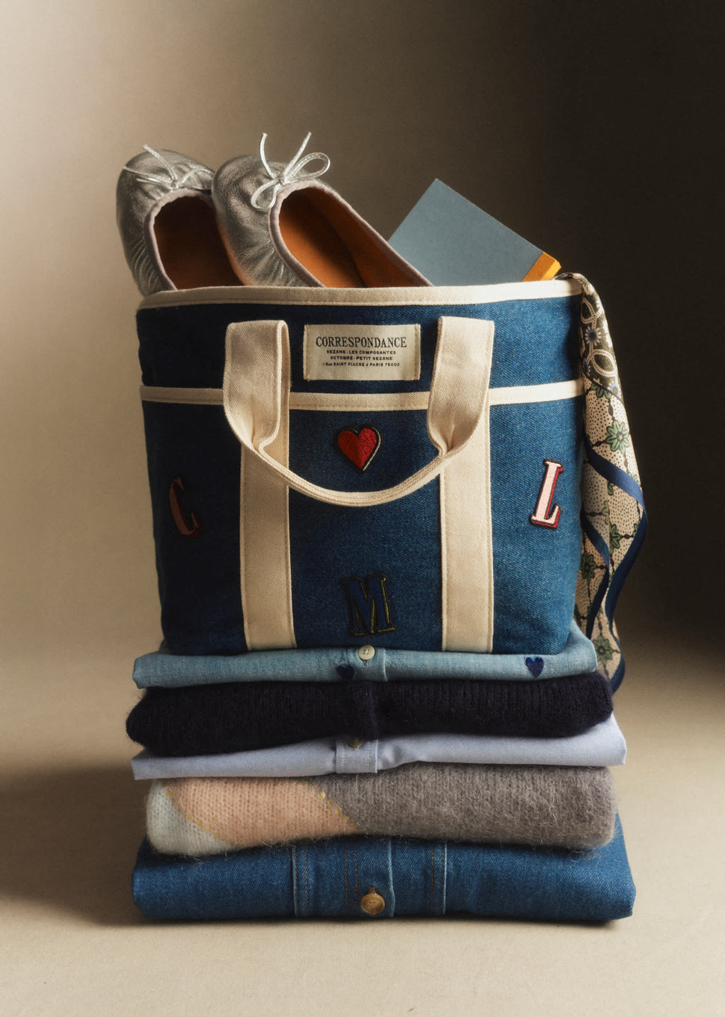 Cabas Mini - Denim