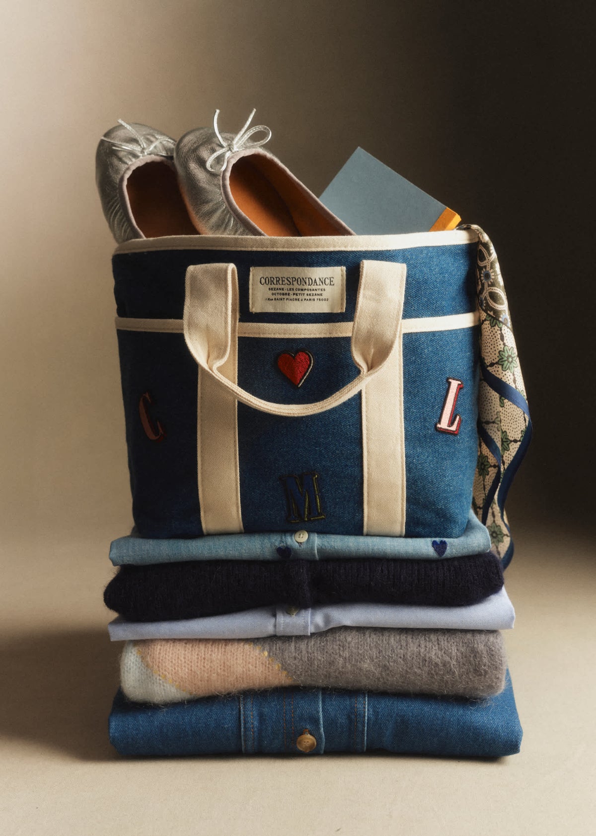 Cabas Mini - Denim