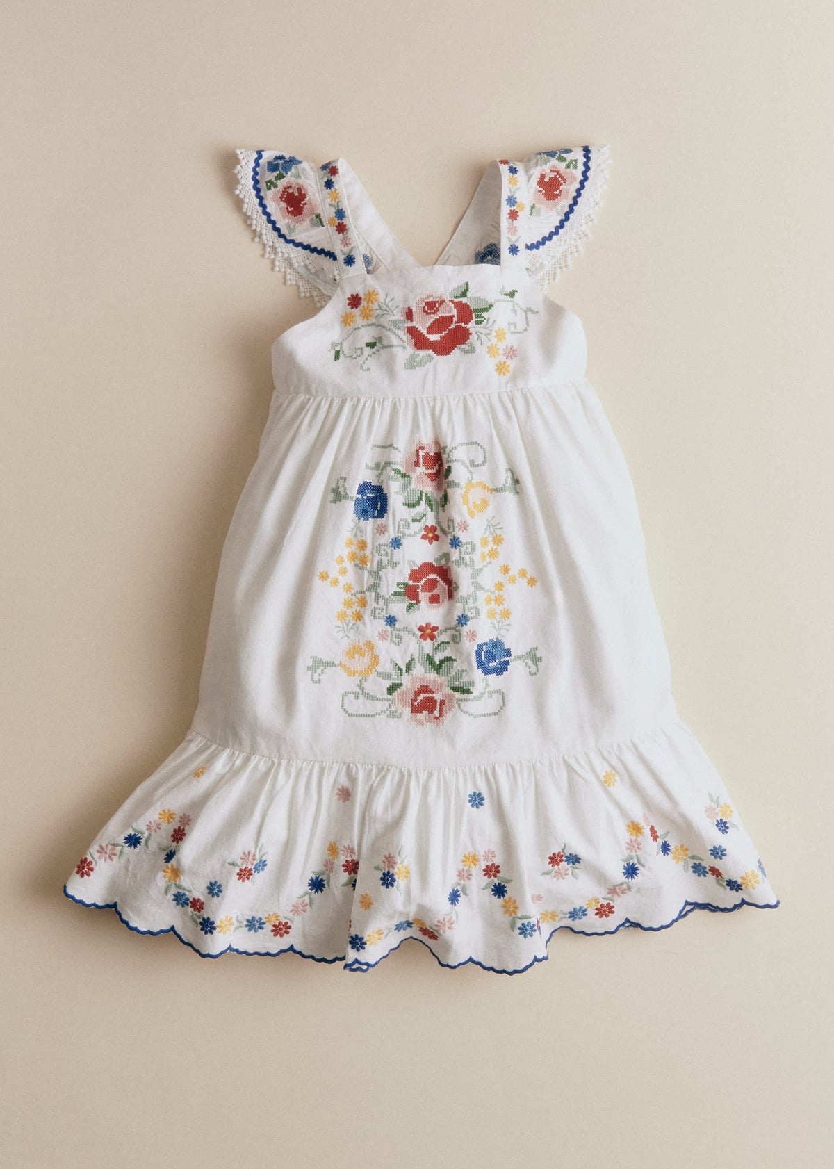 Robe Martha - Broderie Placée Spring