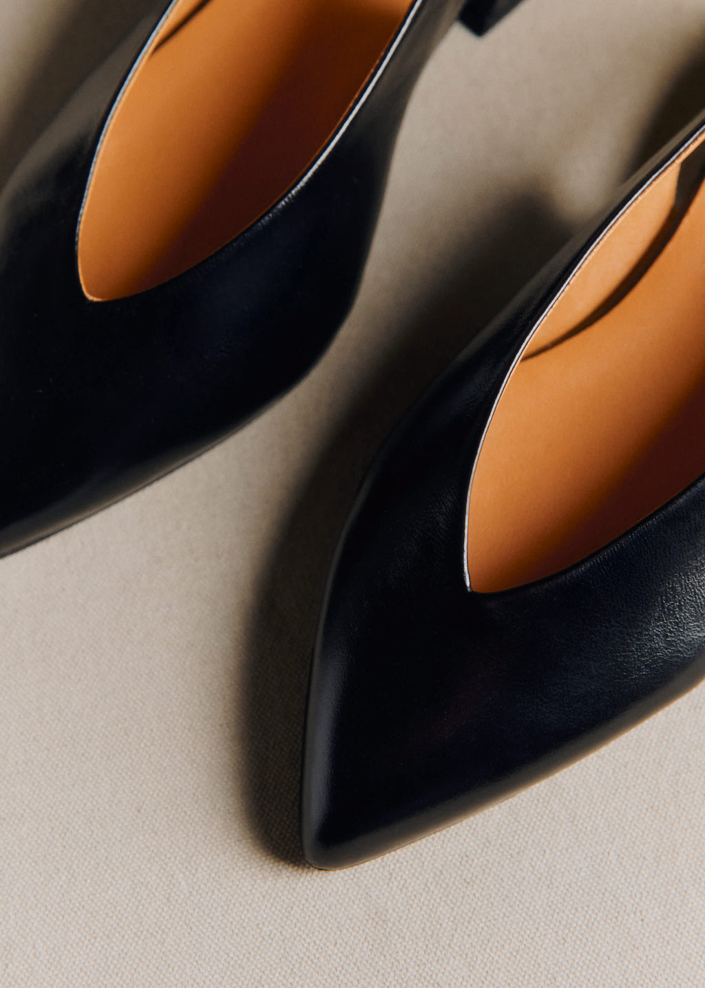 Ballerines Low Suzanne - Noir Vintage