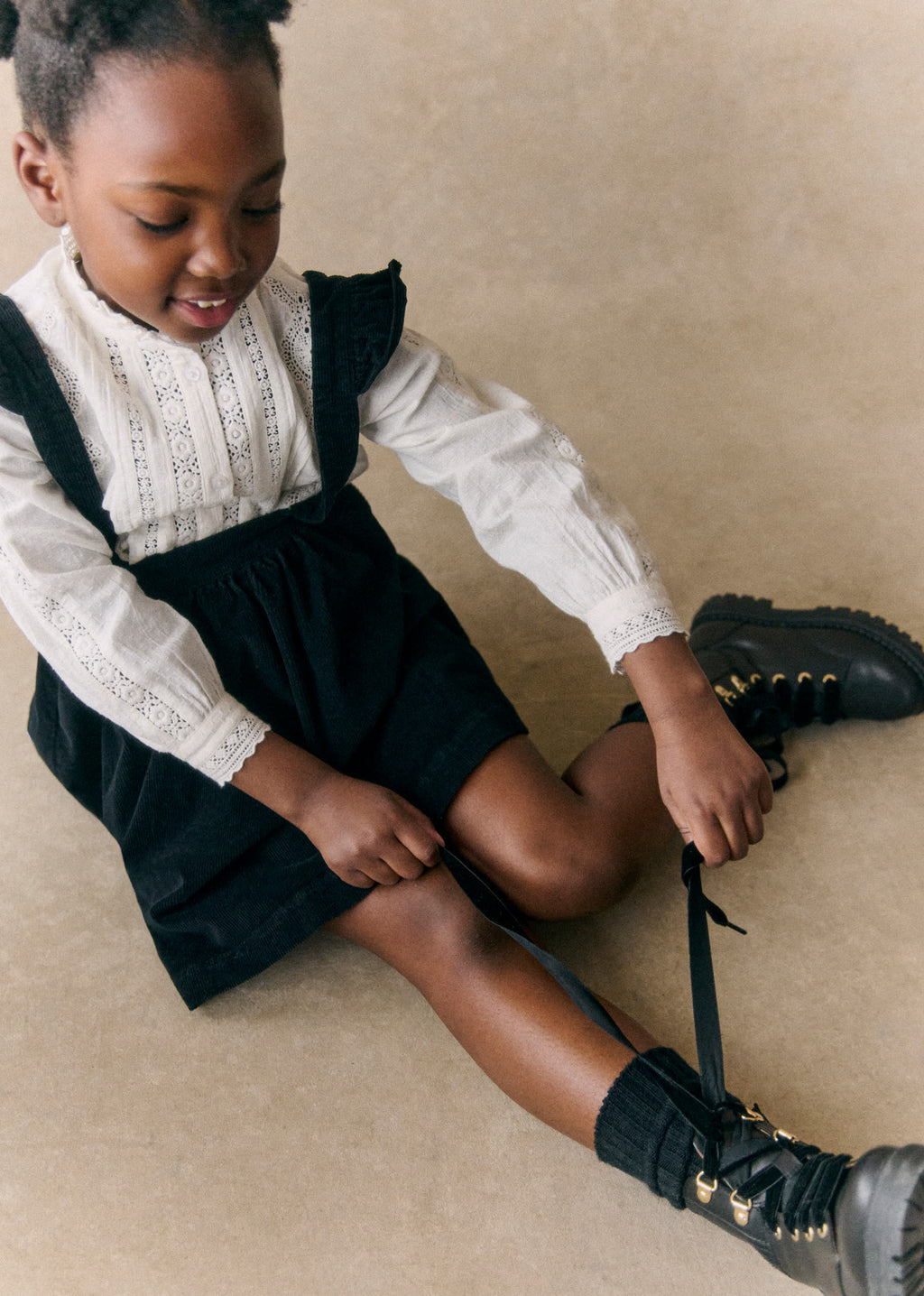 Bottines Low Niels - Noir Lisse