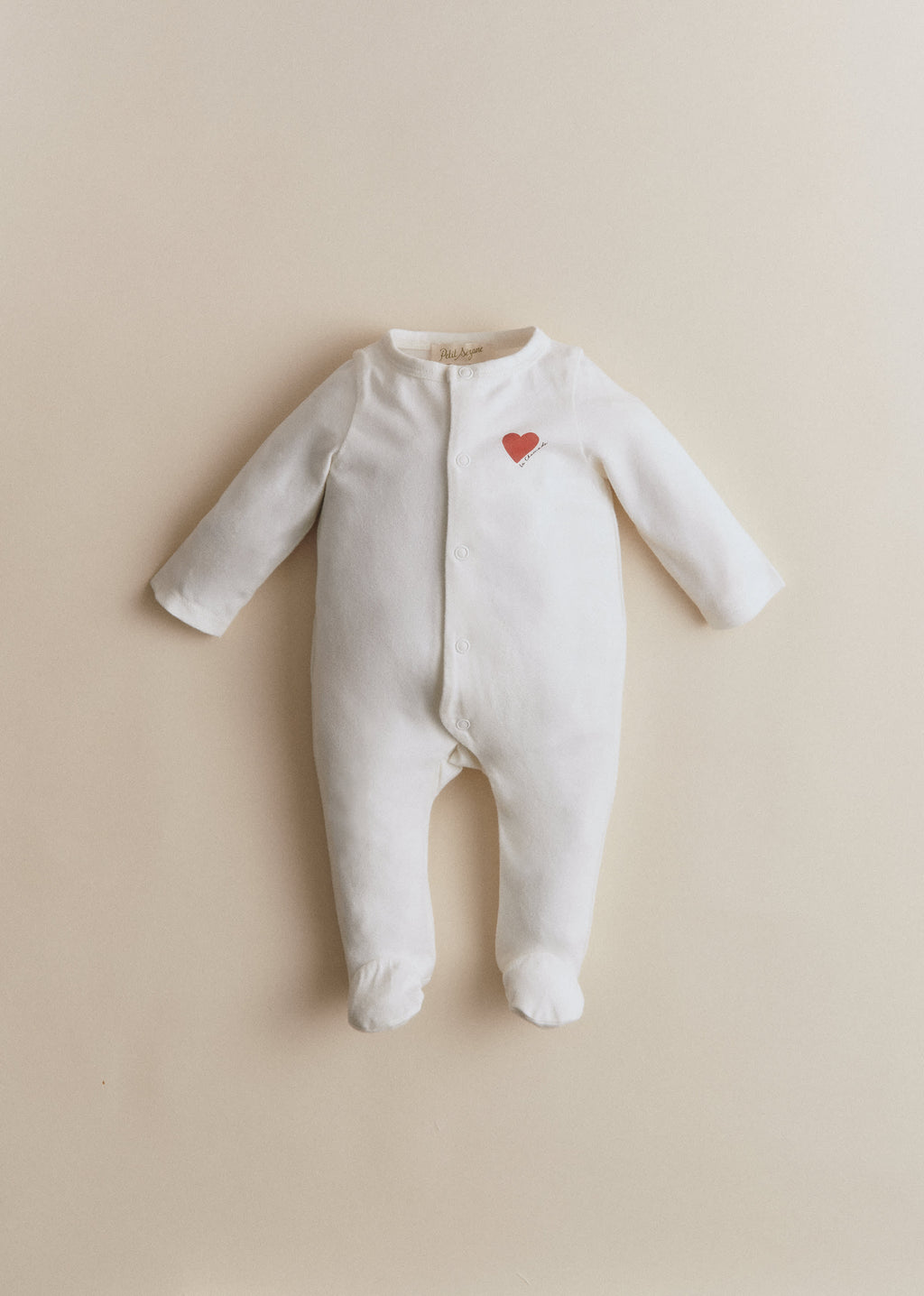 Pyjama La Chamade - Ecru / Rouge